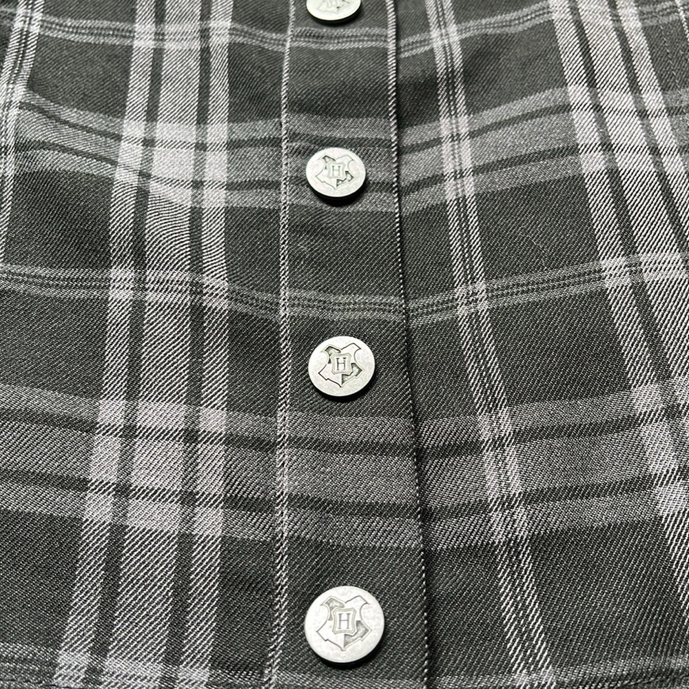 Harry Potter Plaid Skirt with snap button closures, Size: XL - Picture 3 of 17